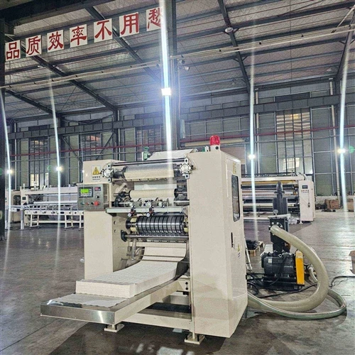 Handdoekmachine en embossingroller verzonden naar India