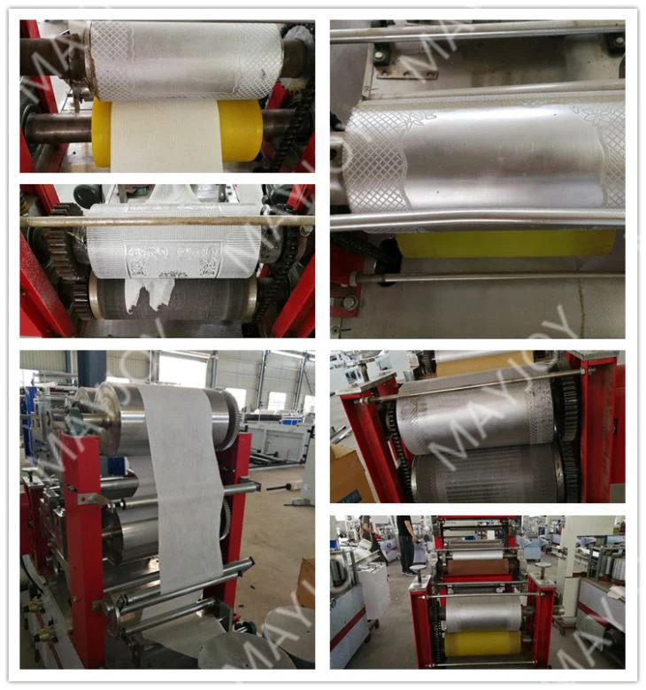 Embossingrollers voor servettenmachines